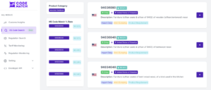 What is the difference between HS and HTS codes