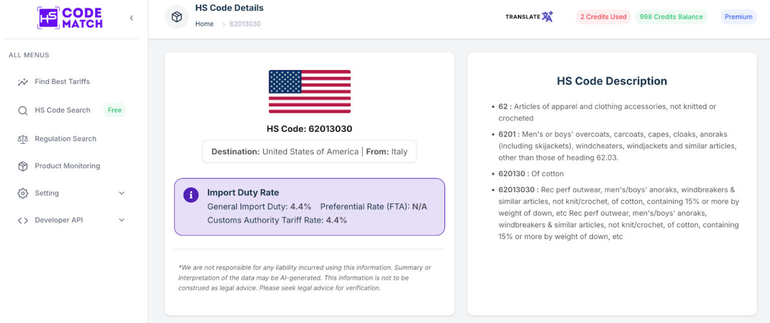 HS Code for Jacket: Guide for Export & Import - HS Code Match