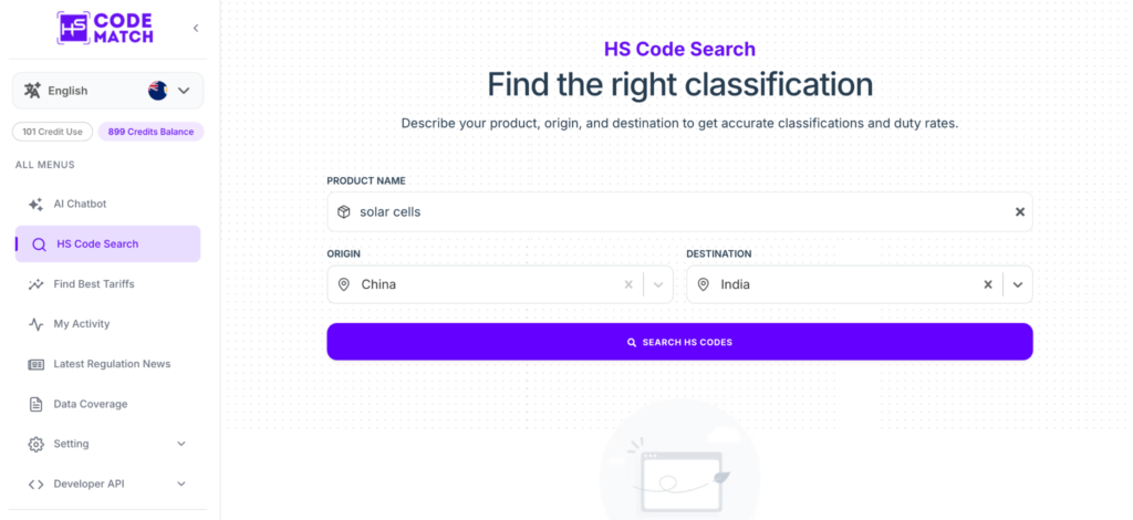 HS Code for Solar Panel