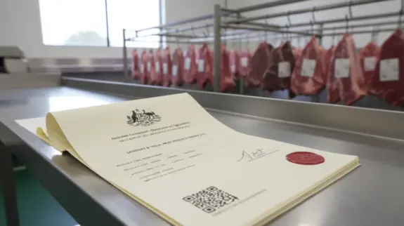 Australia Updates Edible Meat and Meat Product Certification Templates Australia Updates Edible Meat and Meat Product Certification Templates