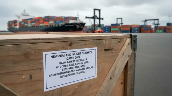 New Zealand Enforces Dairy and Meat Import Controls