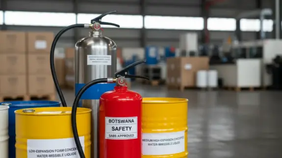 Botswana Imposes Fire Extinguisher Foam Standards