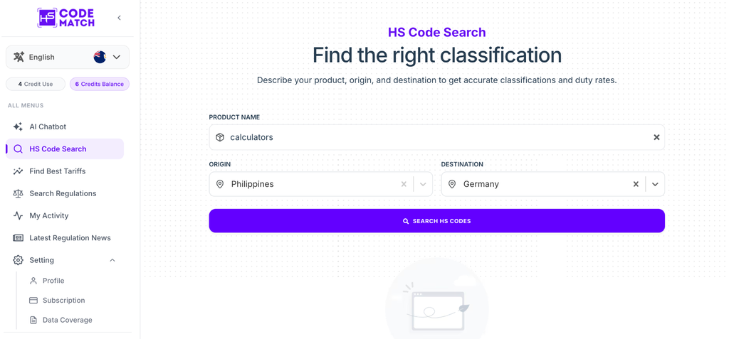 HS Code for Calculator